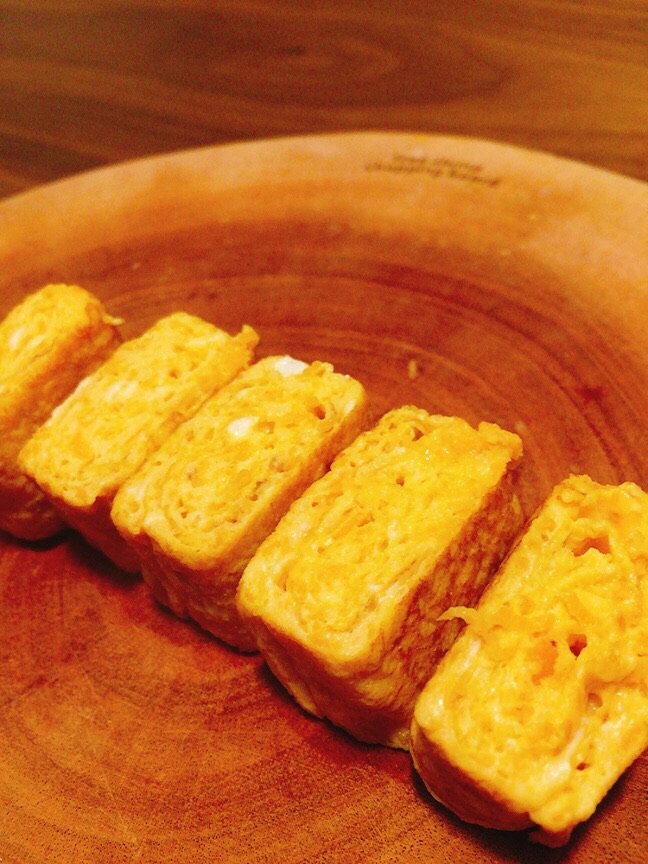 ふんわり!にんじん玉子焼き