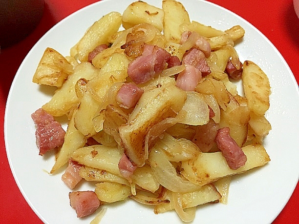 パンチェッタでジャーマンポテト レシピ 作り方 By まいまい917 楽天レシピ パンチェッタでジャーマンポテト レシピ 作り方 By まいまい917 楽天レシピ