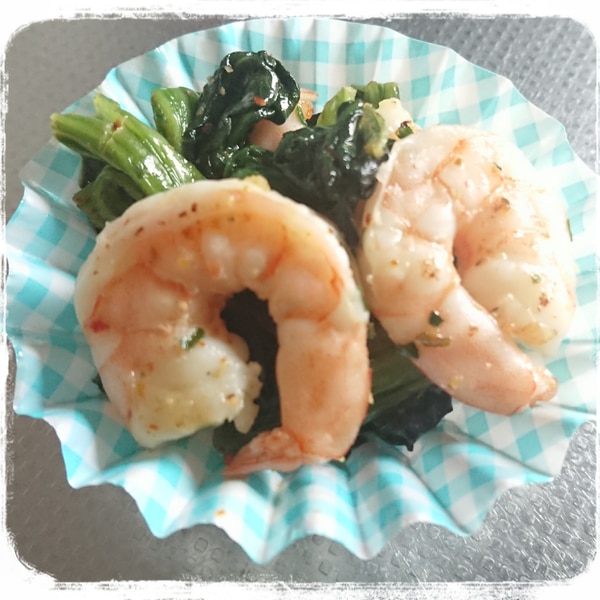 お弁当 えびとほうれん草のマジックソルト炒め レシピ 作り方 By ぼーずの母ちゃん 楽天レシピ お弁当 えびとほうれん草のマジックソルト炒め レシピ 作り方 By ぼーずの母ちゃん 楽天レシピ