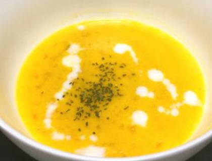 リメイク♪和風味のかぼちゃスープ