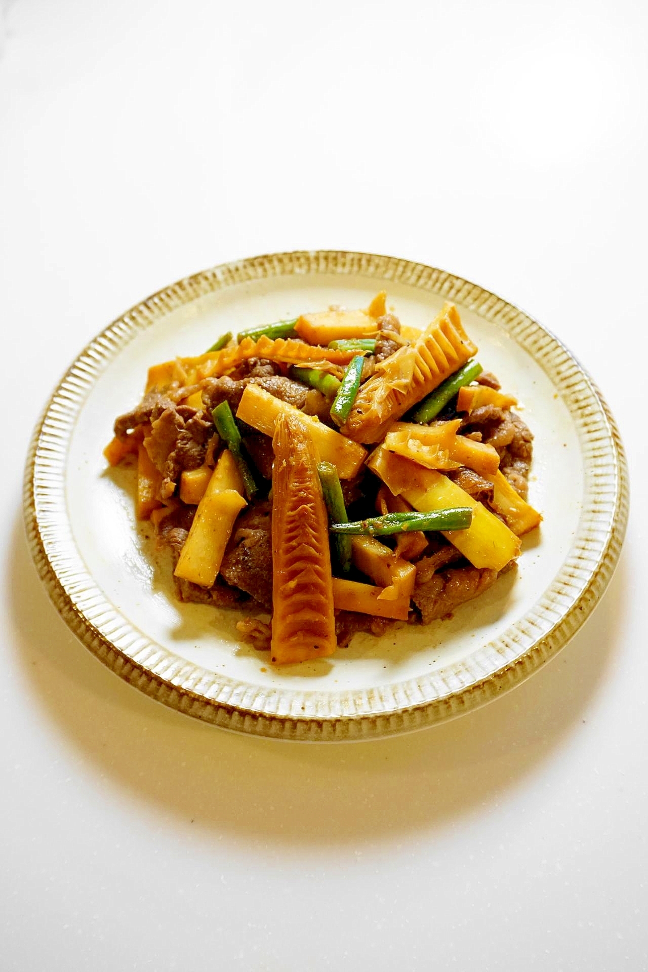 噛むごとに幸福感が増す！真竹と牛肉のうま煮