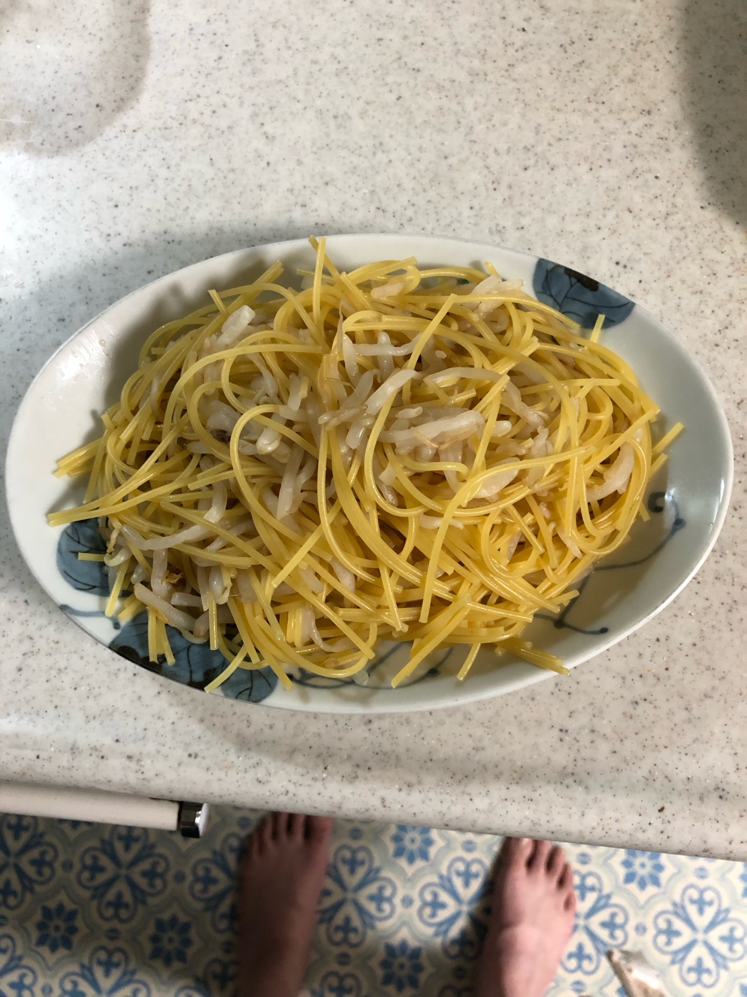 ポン酢パスタ