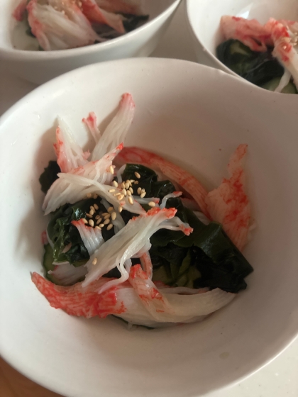 美味しくできました。しかも簡単でした。酸っぱ過ぎず、食べやすいちょうど良い酢の物です。また作ります。