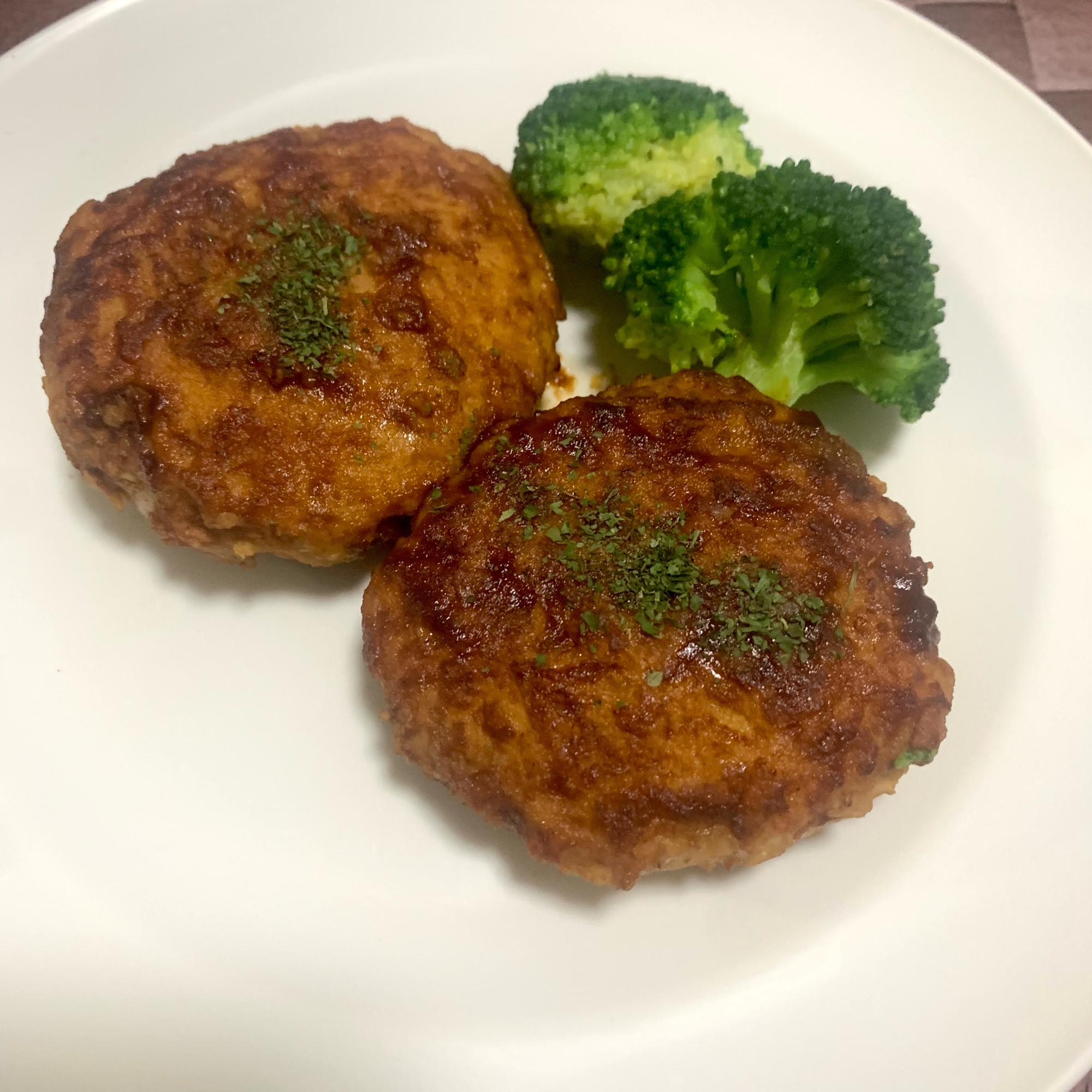 【ヘルシー】おからパウダーハンバーグ