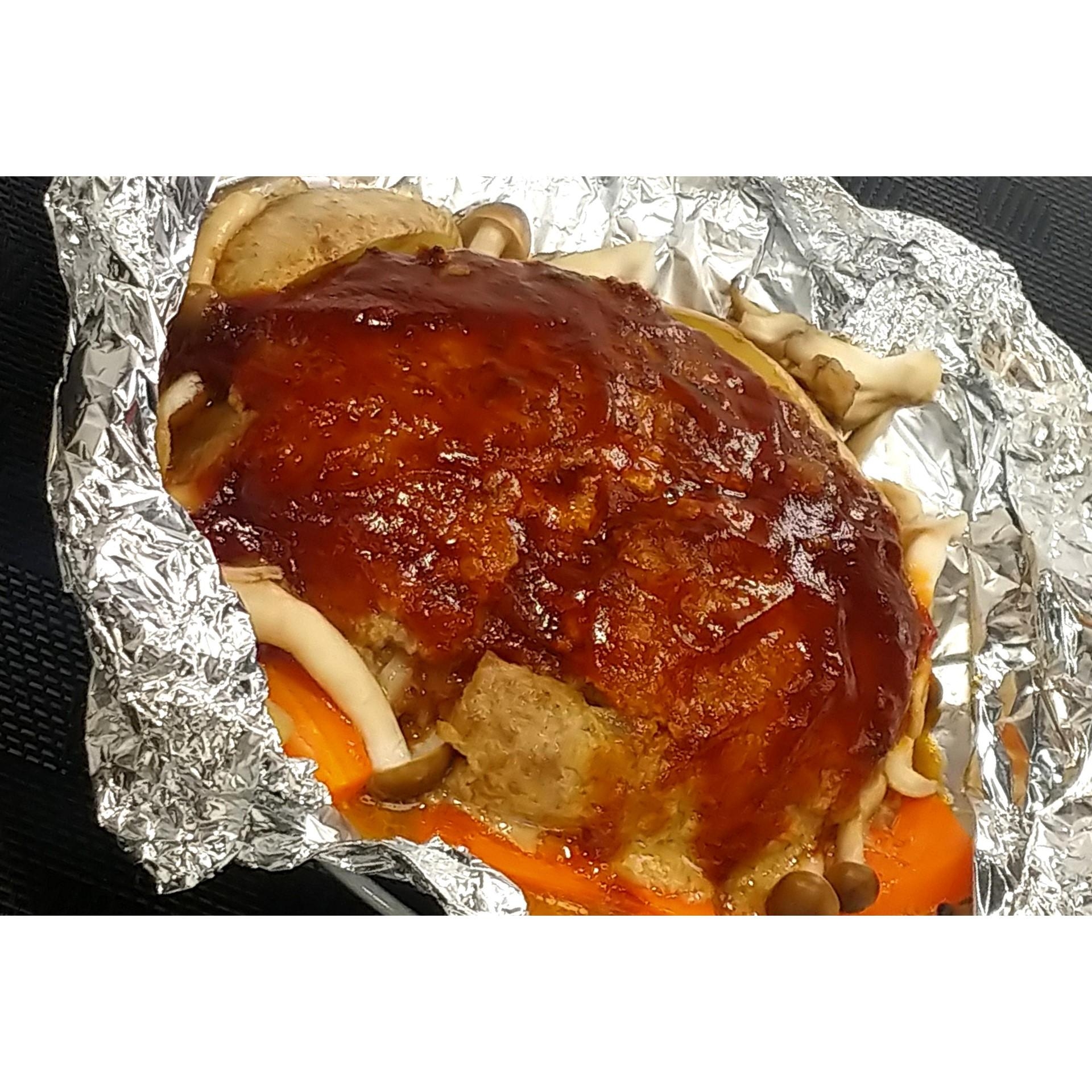 ホイル包みハンバーグ★動画あり★