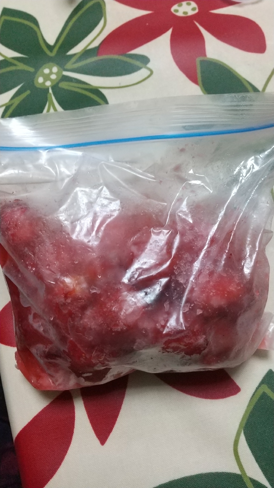 いちごの冷凍保存方法