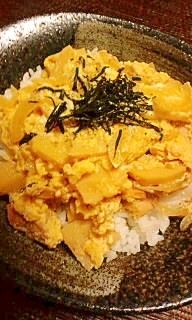 筍入り親子丼