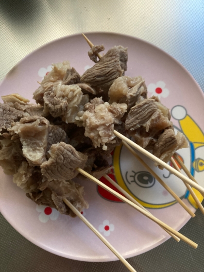 おでん用の牛すじの下処理に、レシピ参考にさせていただきました╰(*´︶`*)╯♡