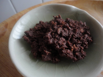 材料２つ！パン粉とチョコ★
