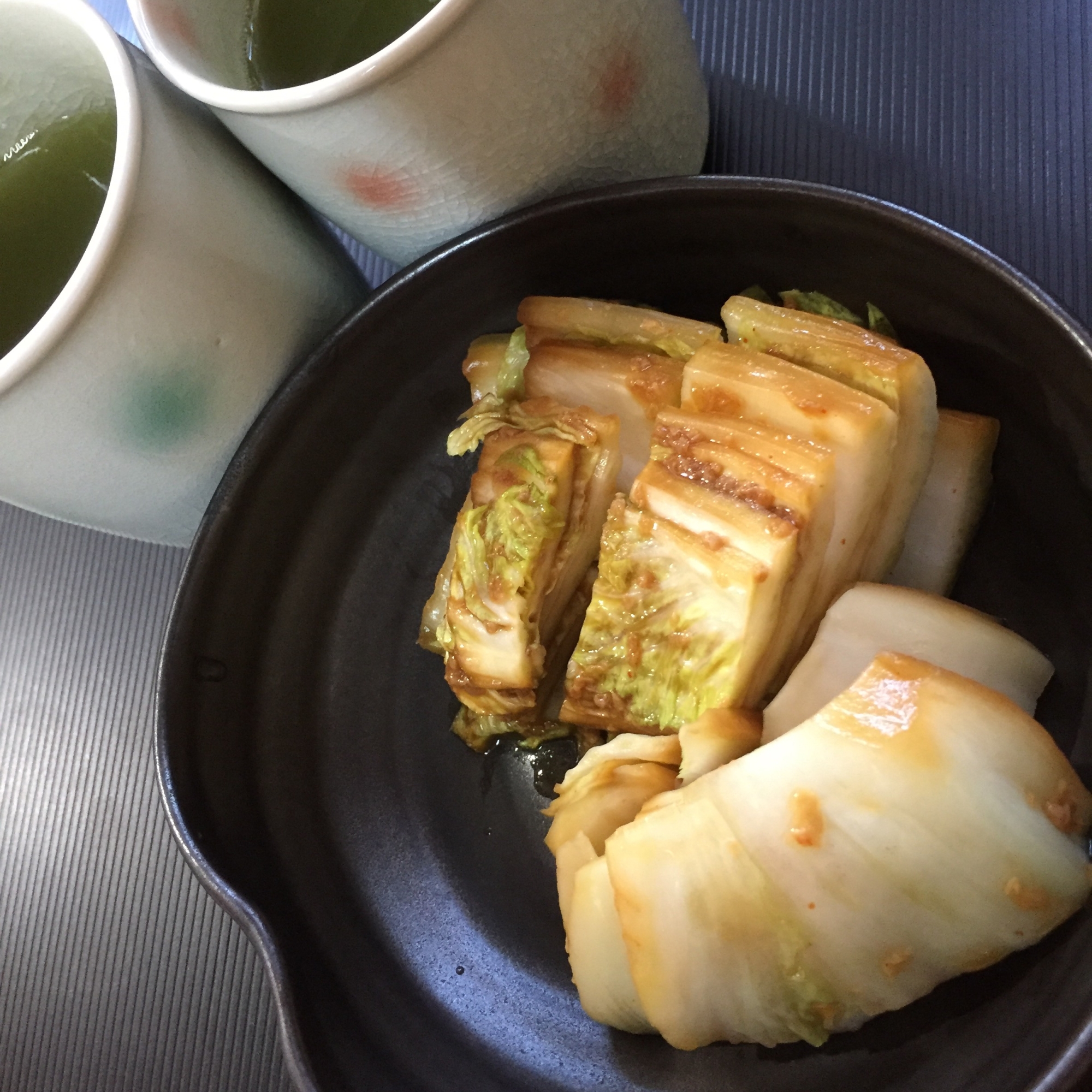 白菜のキムチ醤油麹漬