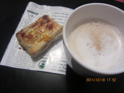 りんごの食感を楽しむ♪簡単アップルパイ