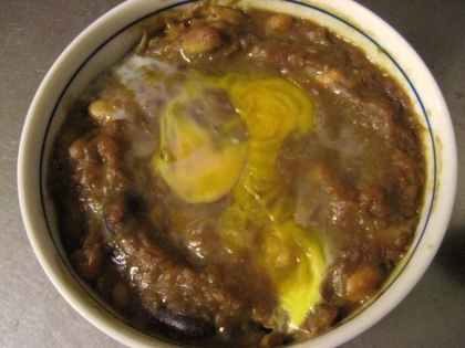 半熟卵の焼カレードリア