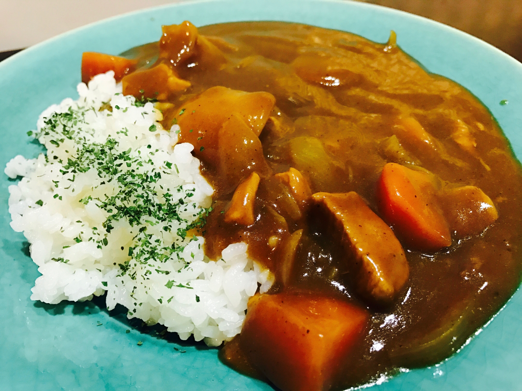 隠し味はイチゴジャム!お店顔負けカレーライス