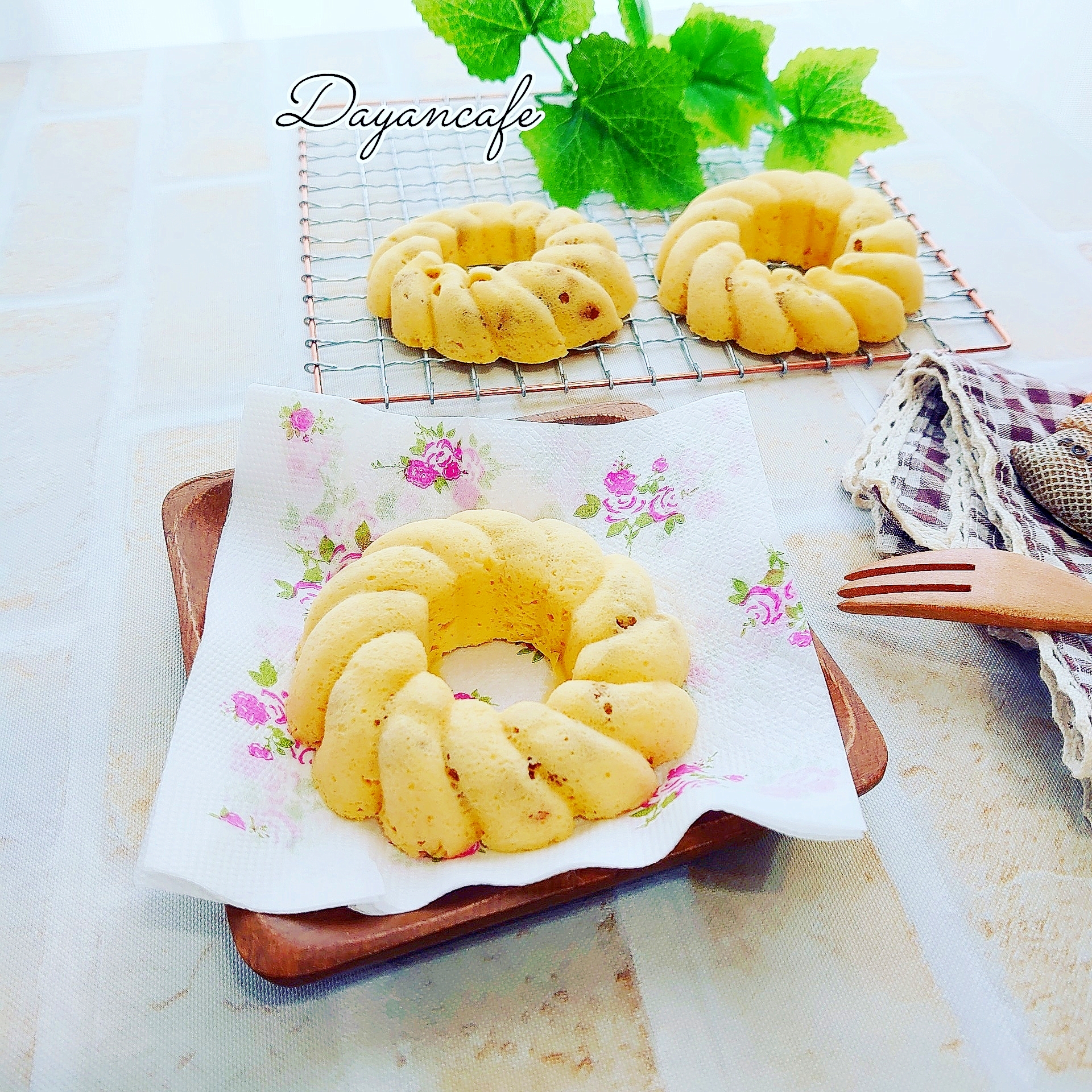 ❀甘酒入り❀おからパウダーのレンジ蒸しパン