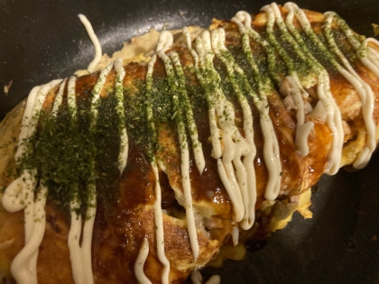 節約レシピ！もやしチーズの豚平焼き