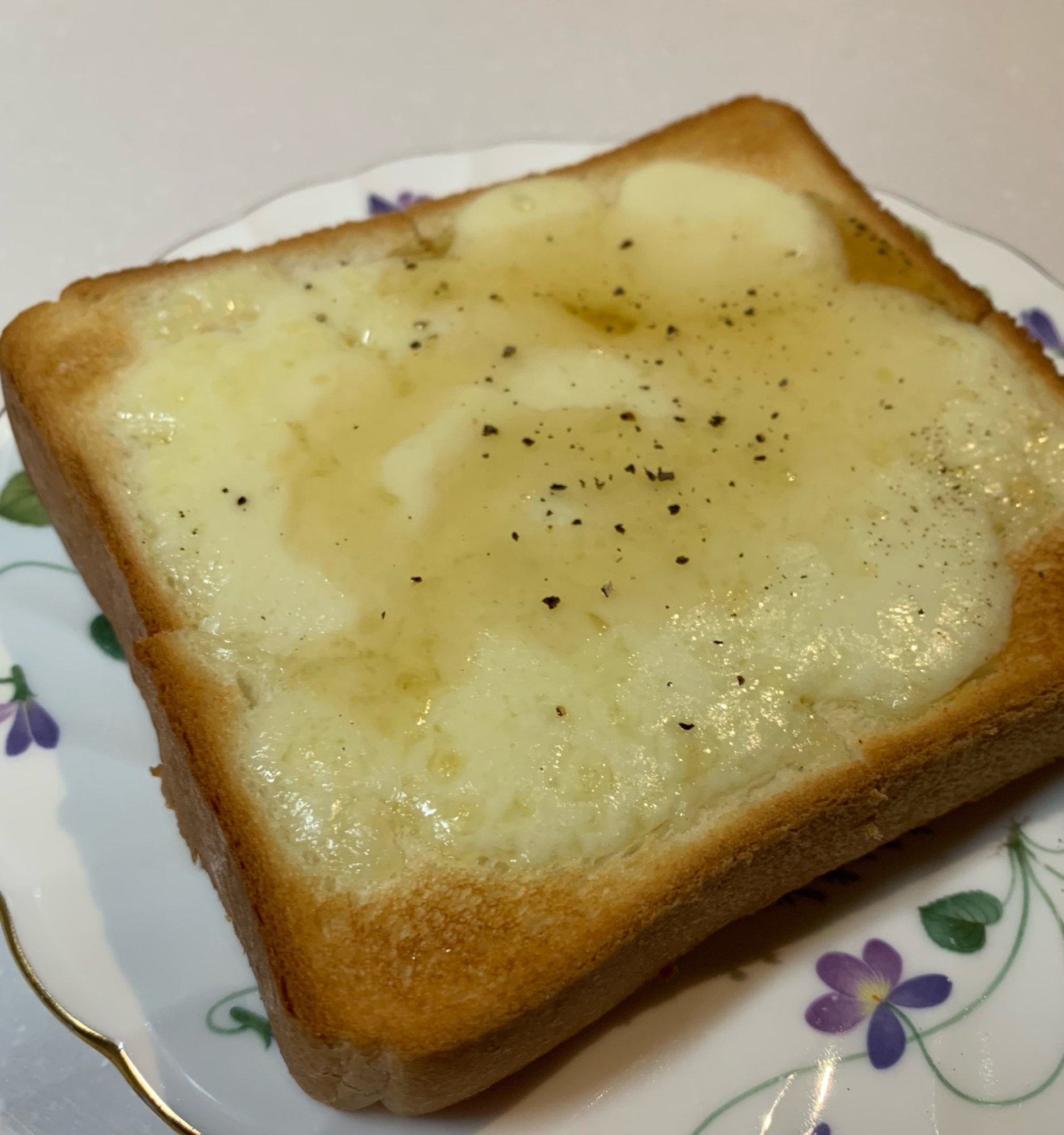 蜂蜜チーズトースト