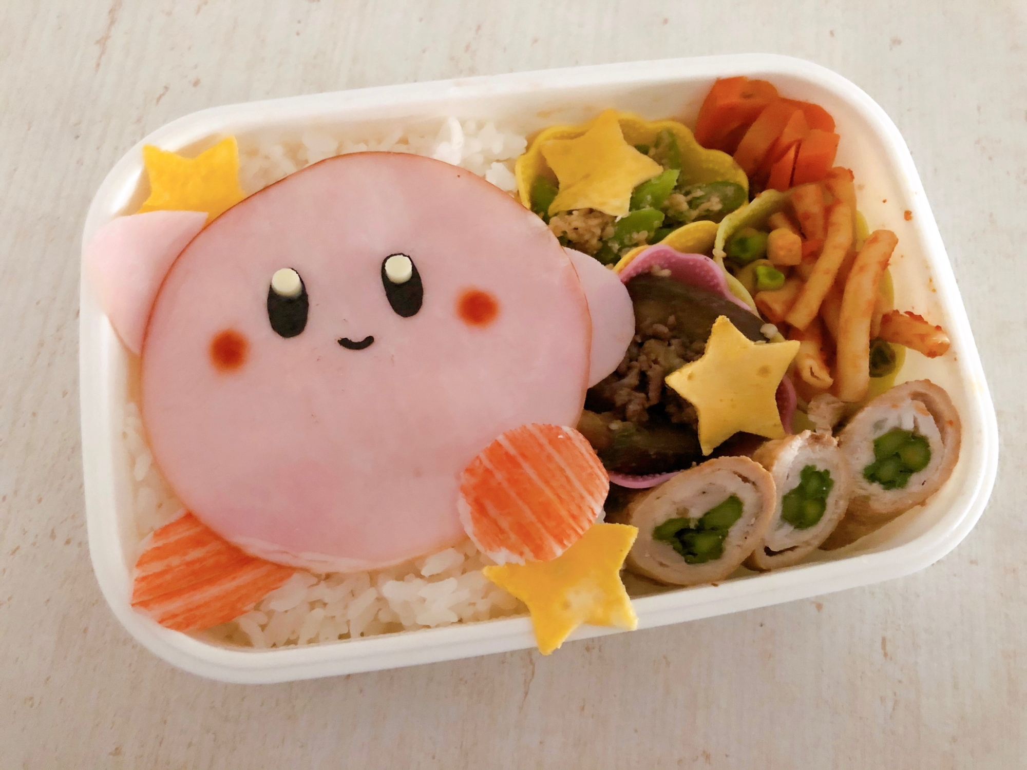 星のカービィーキャラ弁