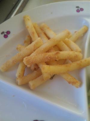 幼児食 おやつ マカロニきなこ レシピ 作り方 By Kumakuuu 楽天レシピ