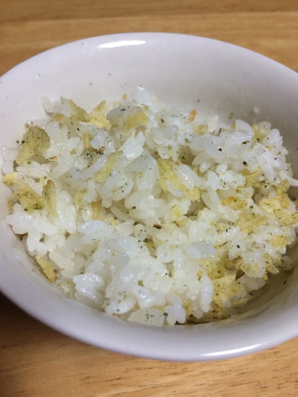 子どもが喜ぶポテチご飯( *´艸｀)