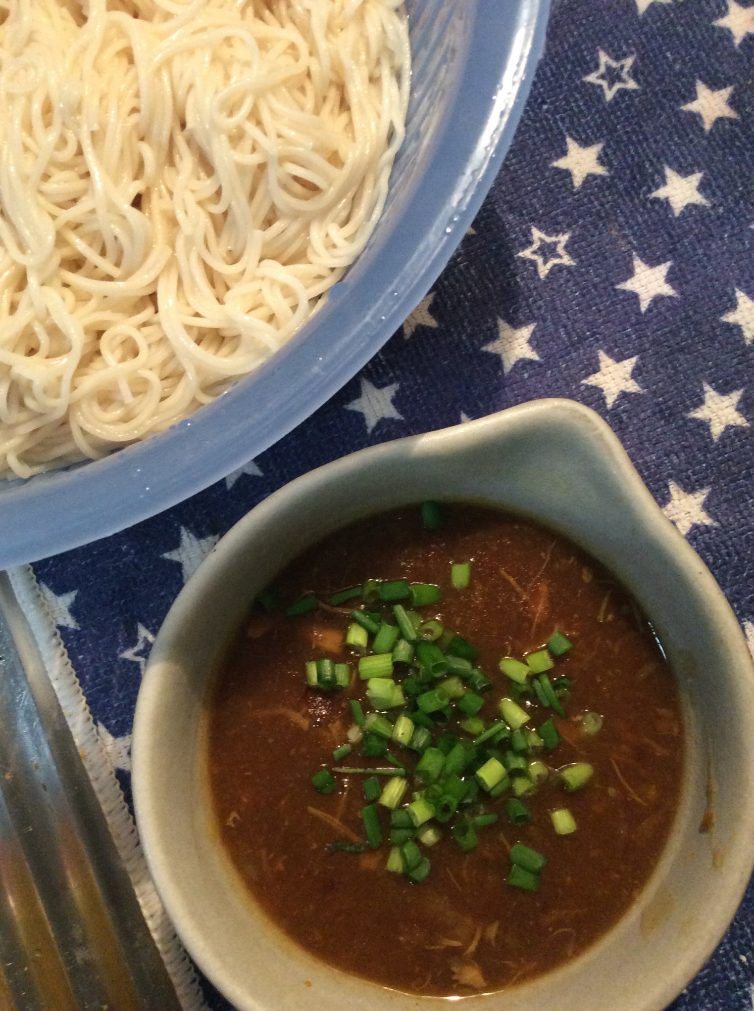 カレーの〆に♪そうめんのつけ汁