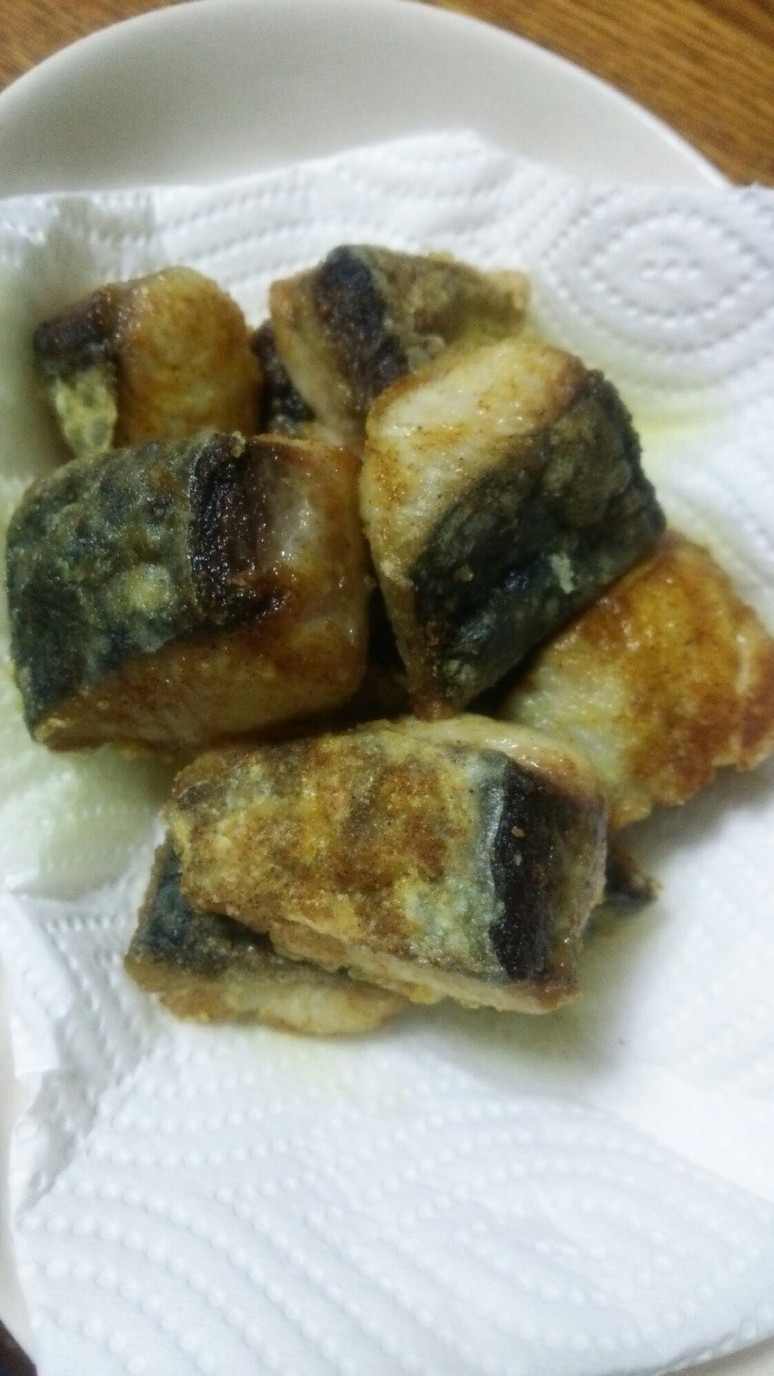 さわらのカレー塩焼き