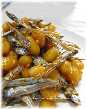 カルシウムたっぷりいりこ大豆