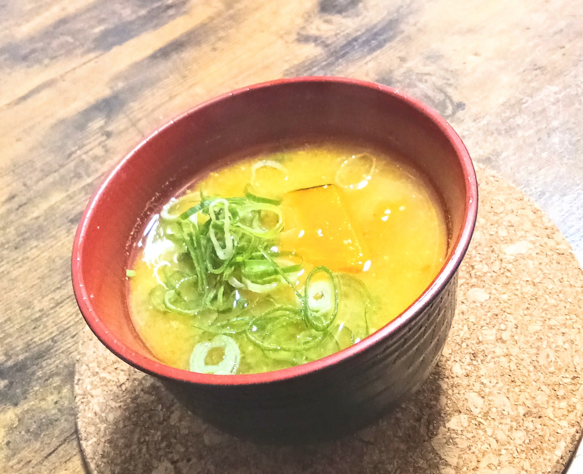 かぼちゃと玉ねぎのお味噌汁〜毎日お味噌汁〜