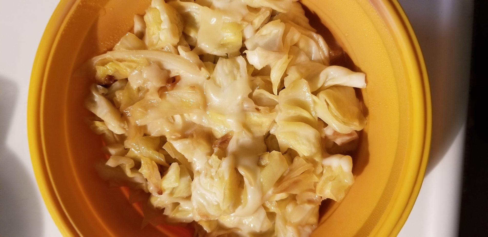 キャベツの味噌チーズ焼き