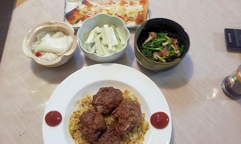 一皿でエスニカン！☆牛肉のエスニック焼きライス