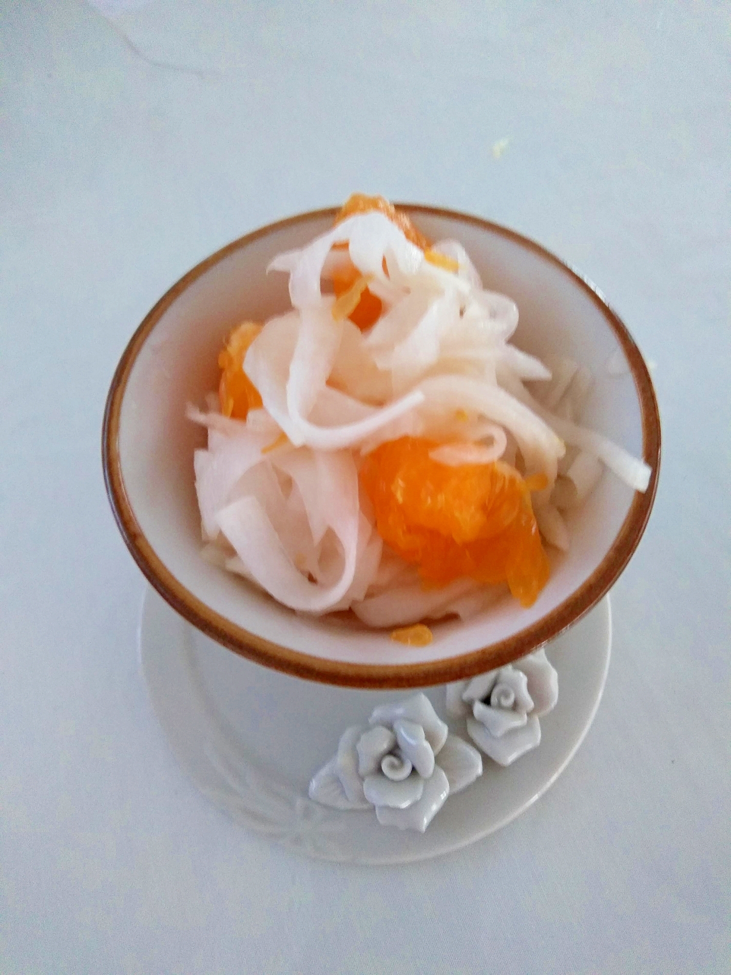 デコポンと大根のなます