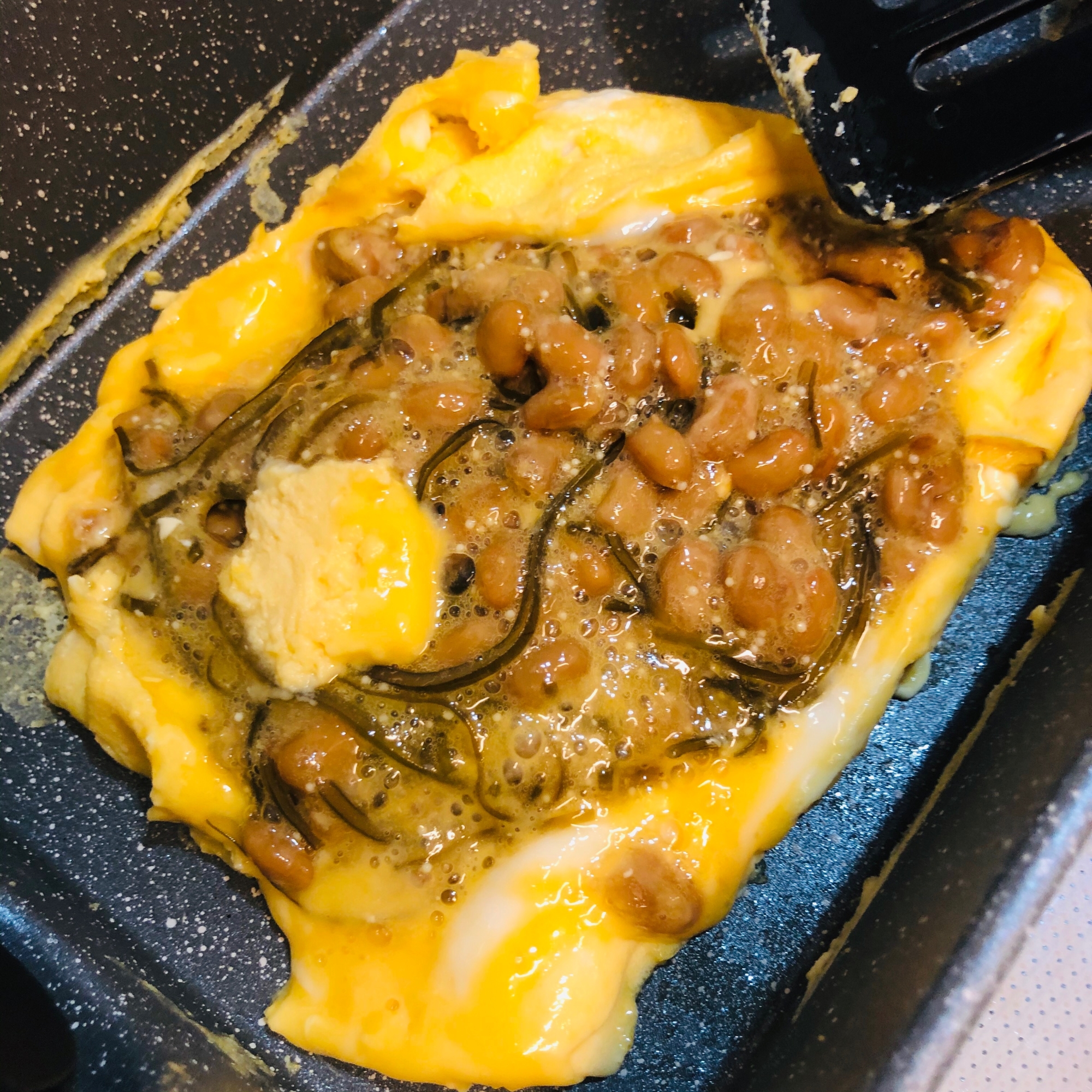 子持ち昆布納豆の卵焼き レシピ 作り方 By はせちい 楽天レシピ 子持ち昆布納豆の卵焼き レシピ 作り方 By はせちい 楽天レシピ