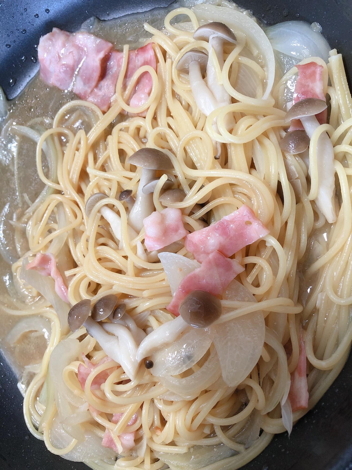 味噌で作る和風パスタ