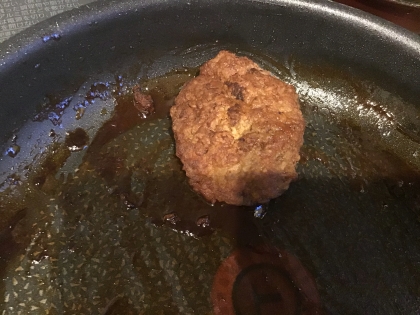 豆腐入りのハンバーグ