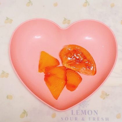 クリスマス仕様☆リースに見えるカラフル柿なます