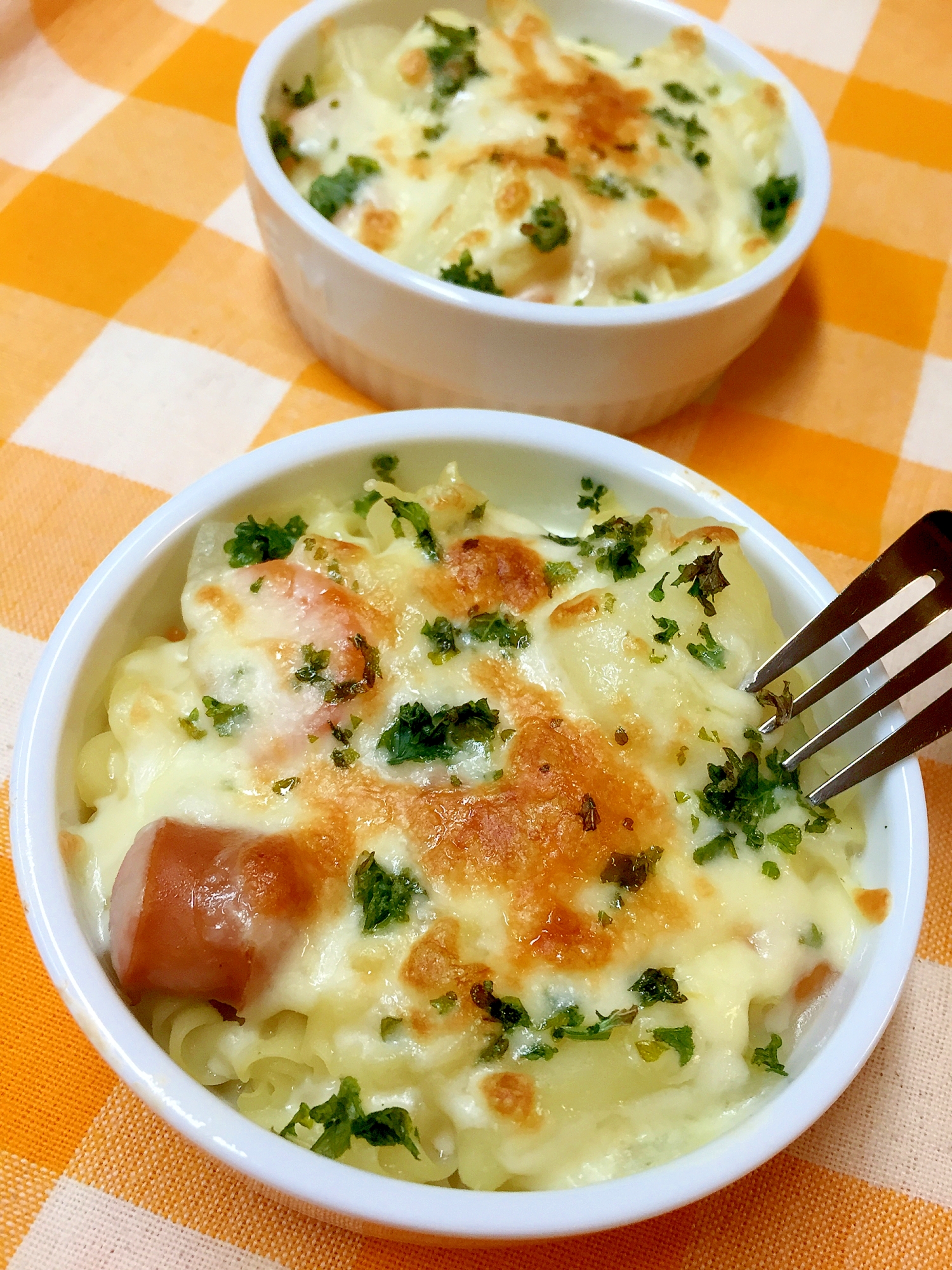 シチューリメイク 簡単 マカロニグラタン レシピ 作り方 By Aka Ru 楽天レシピ