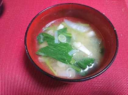 こんにちは
あ、大根の切り方いちょう切りにしてなーい！毎日の味噌汁、なめてかかっちゃあいけませんネ　美味しくごちそうさま
おうちで温かいクリスマスを過ごしてね♪