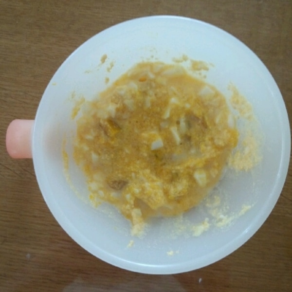 離乳食 後期 卵とかぼちゃのサラダ レシピ 作り方 By Koko0730 楽天レシピ 離乳食 後期 卵とかぼちゃのサラダ レシピ 作り方 By Koko0730 楽天レシピ