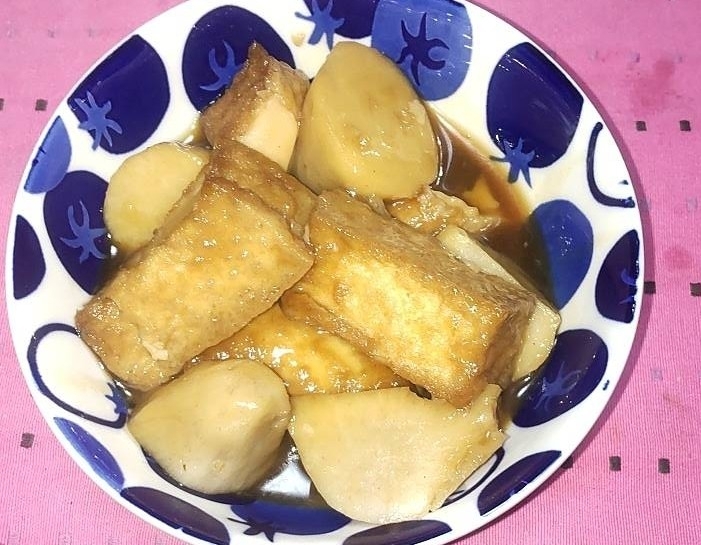 里芋と厚揚げの煮物