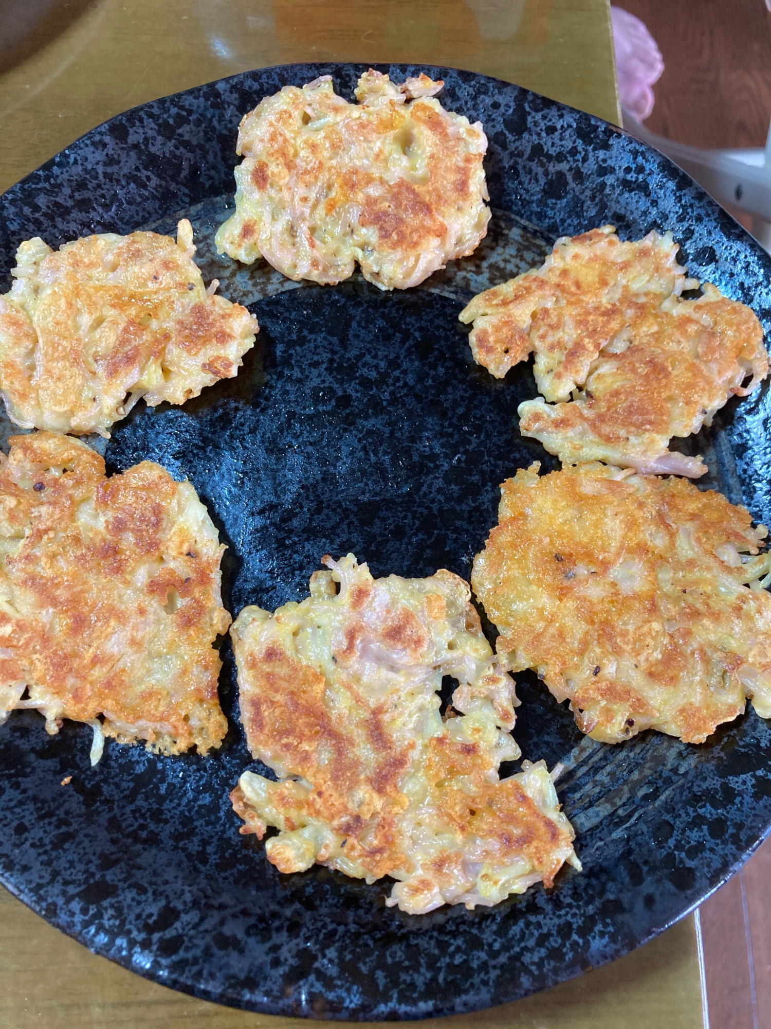 残りそうめんのチーズ焼き