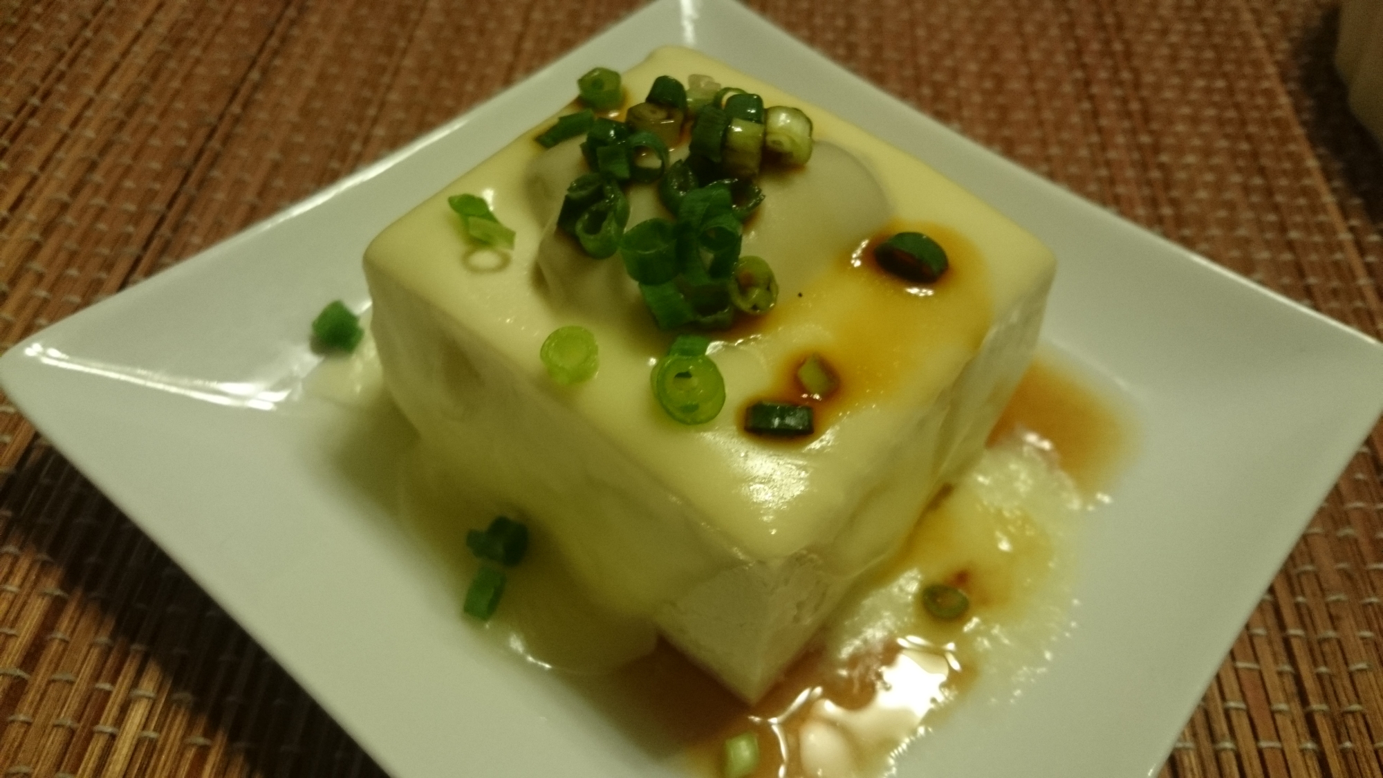 かに味噌で濃厚に！豆腐チーズ