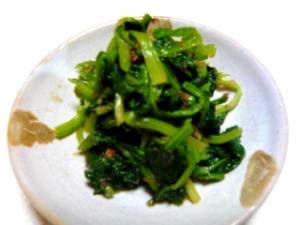 副菜の定番！ほうれんそうのお浸し（ポン酢味）
