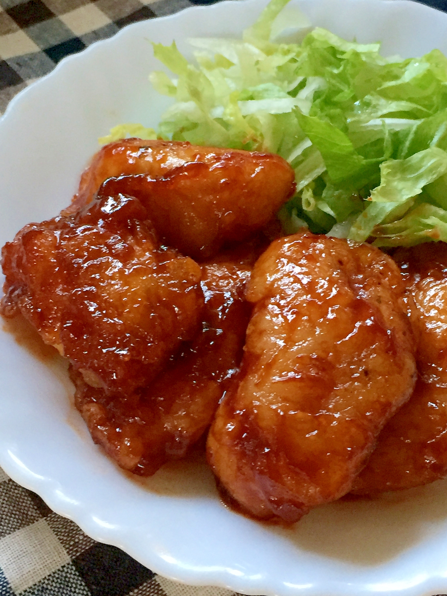鶏むね肉で 柔らか バーベキューチキン レシピ 作り方 By みさきらりんず 楽天レシピ