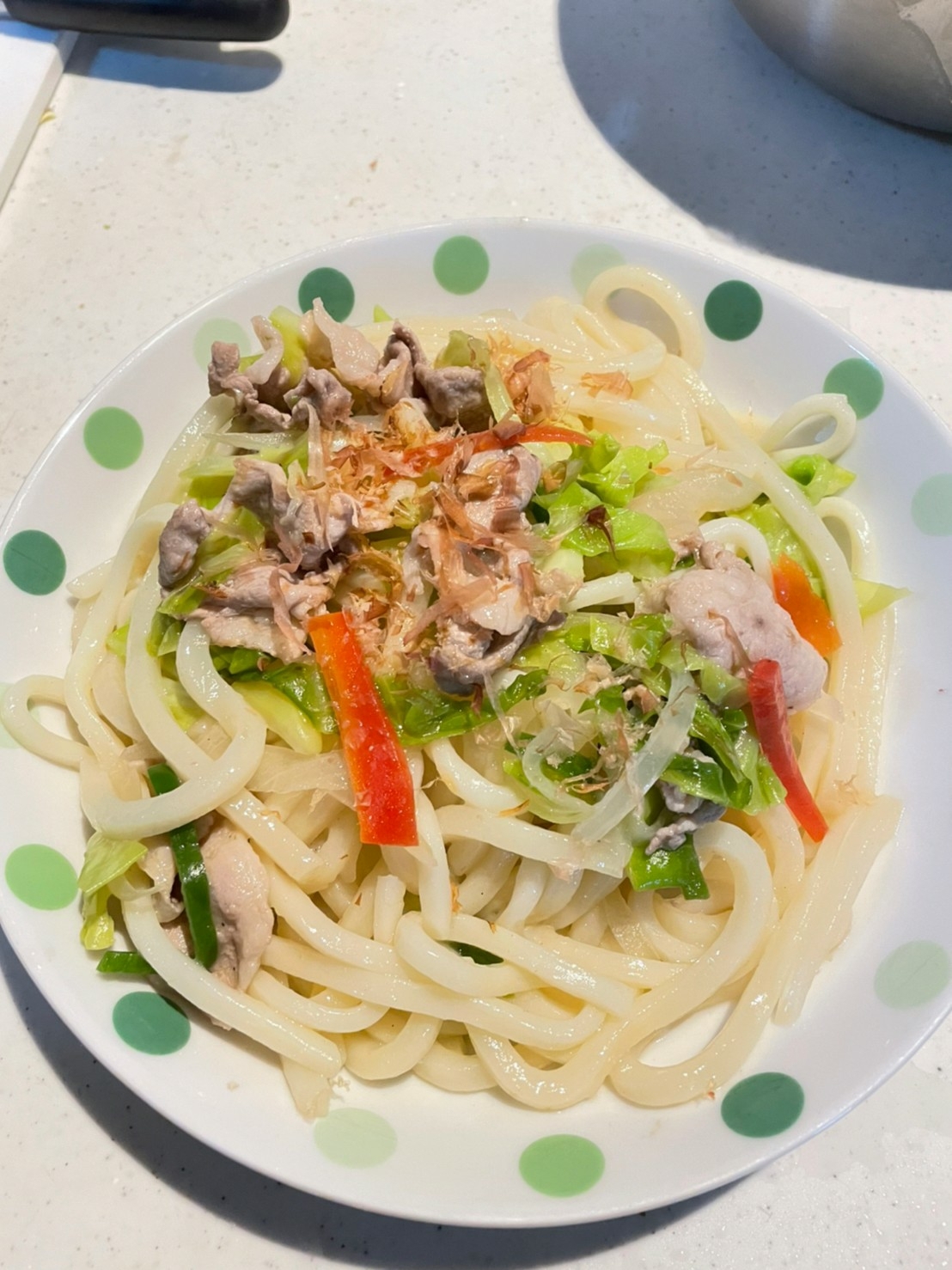 野菜たっぷり！焼きうどん