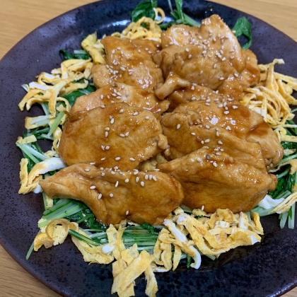 鶏むね肉の照り焼き丼弁当