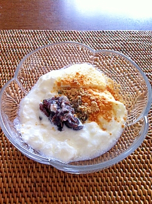 余ったあんこで きな粉あんヨーグルト レシピ 作り方 By Yuriko Cafe 楽天レシピ 余ったあんこで きな粉あんヨーグルト レシピ 作り方 By Yuriko Cafe 楽天レシピ