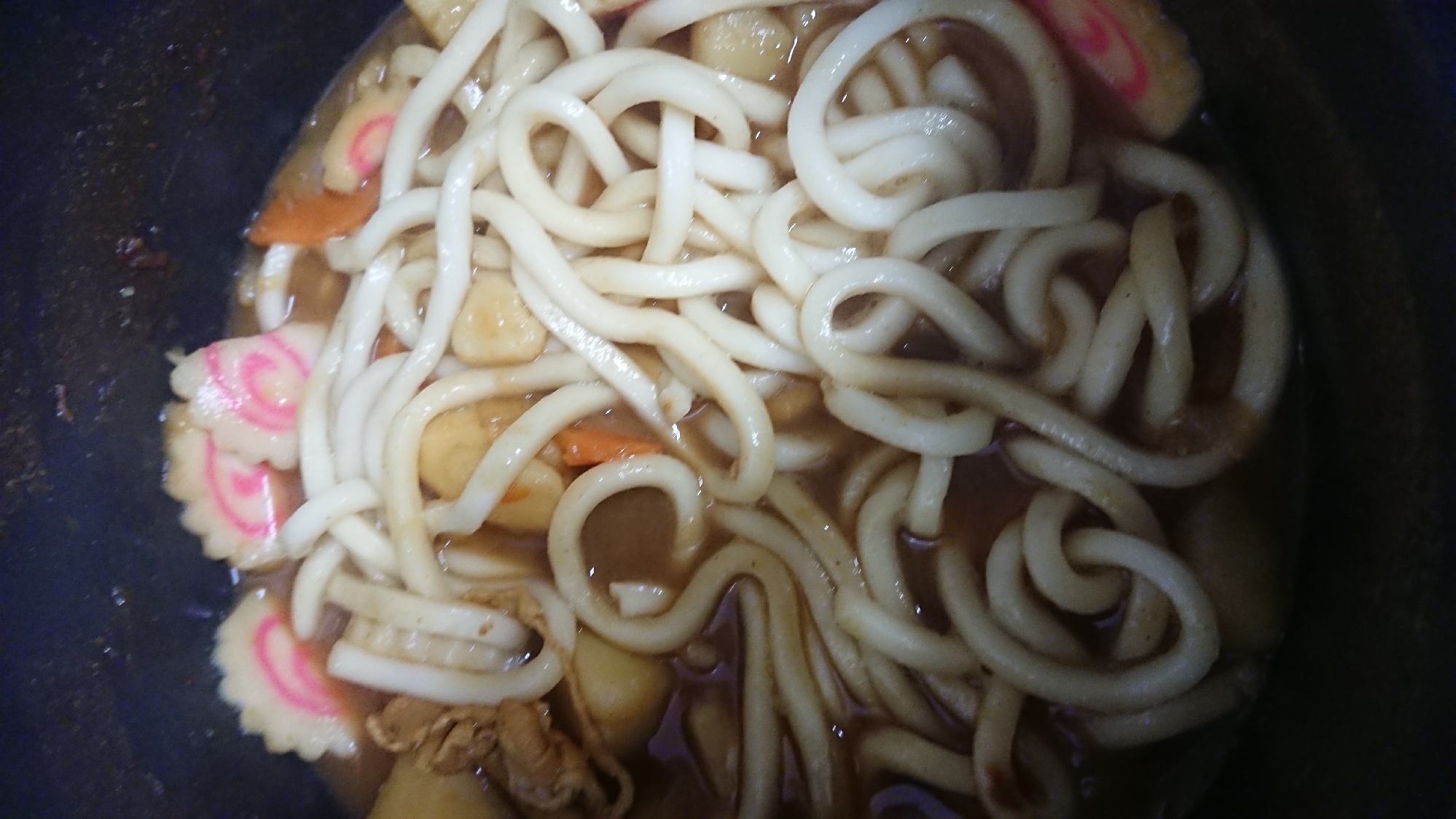 なるとカレーうどん