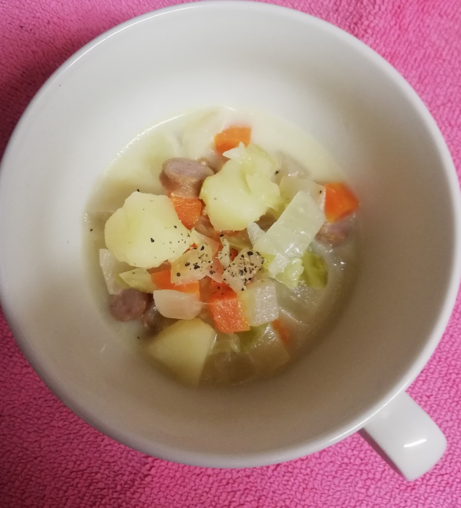 簡単 あまり野菜de牛乳スープ レシピ 作り方 By Bataco 楽天レシピ