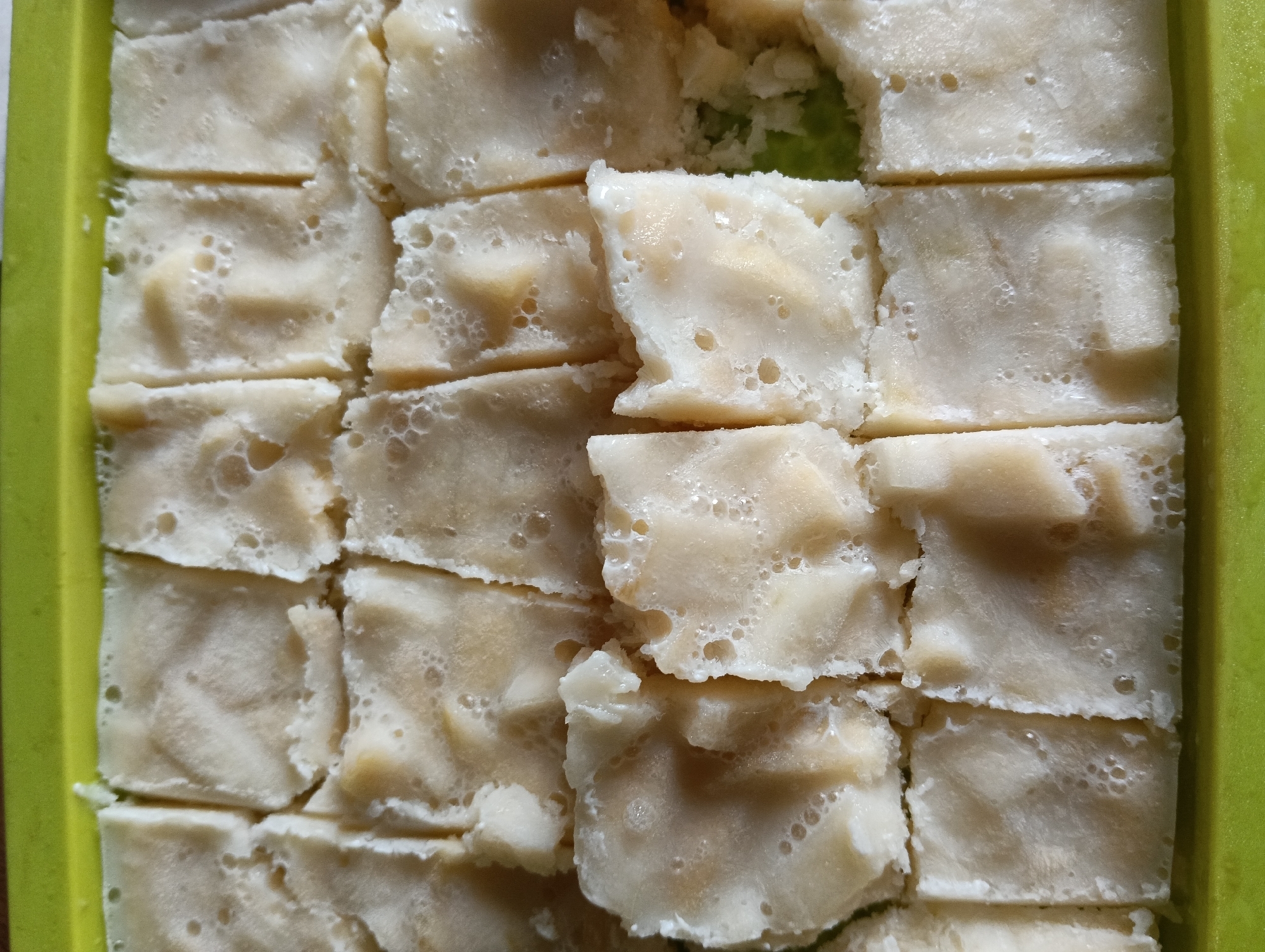 りんご入り豆乳アイス