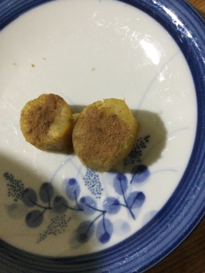 焼き芋に甘辛たれがけ✧˖°