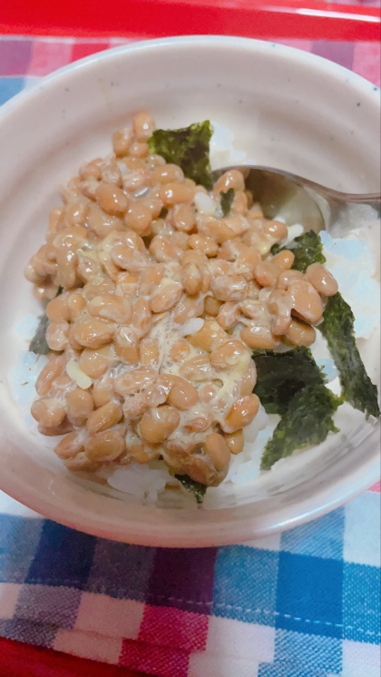 超大粒納豆のにゃんこ飯